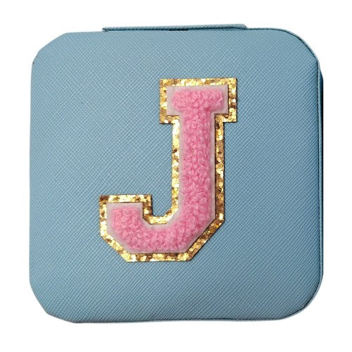 Letter  - J Blue Jewellery Box  (Set of 2)