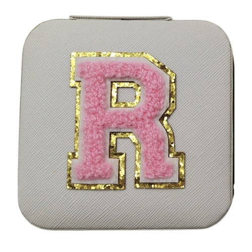 Letter  - R White Jewellery Box  (Set of 2)