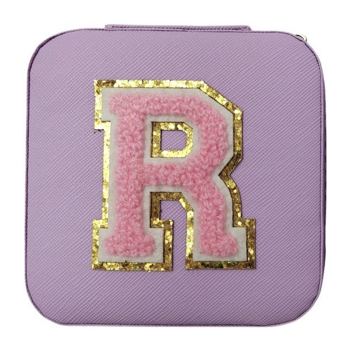 Letter  - R Lavender Jewellery Box  (Set of 2)