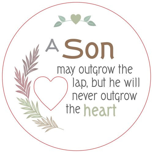 Son Piece of My Heart Magnet  (Set of 2)
