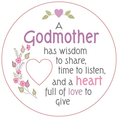 Godmother Piece of My Heart Magnet  (Set of 2)