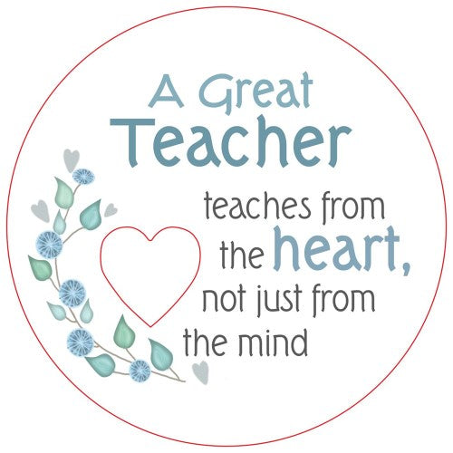 Teacher Piece of My Heart Magnet  (Set of 2)