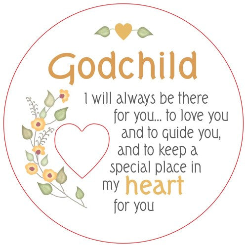 Godchild Piece of My Heart Magnet  (Set of 2)