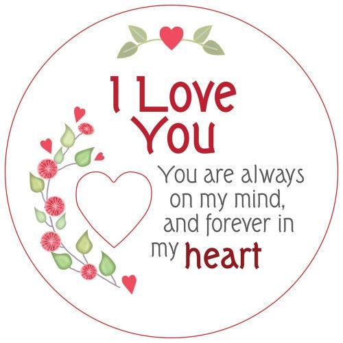 I Love You Piece of My Heart Magnet  (Set of 2)