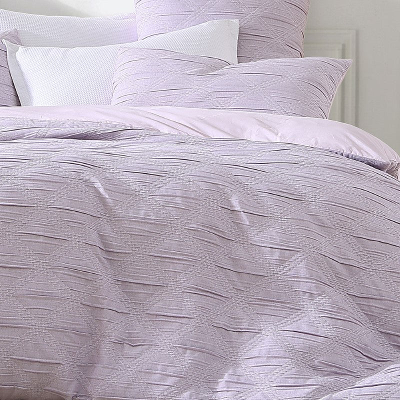 Super King Duvet Cover Set by Platinum Collection - Reine Lilac