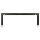 2U 19in Steel Vertical Wall Mount Equipment Rack Bracket