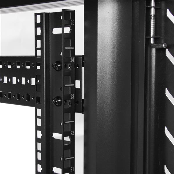 25U 91cm (36in) Knock-Down Server Rack Cabinet with Casters
