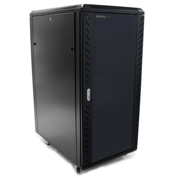 25U 91cm (36in) Knock-Down Server Rack Cabinet with Casters