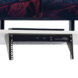 4U 19in Steel Vertical Wall Mount Equipment Rack Bracket