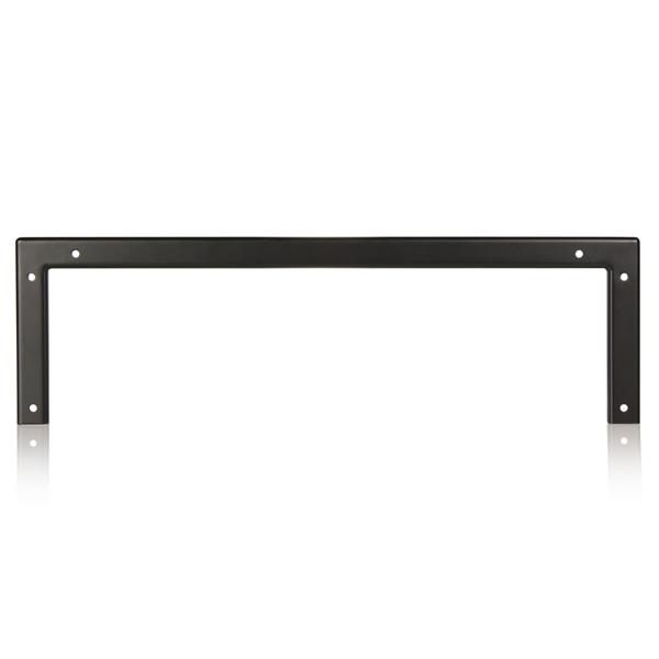 4U 19in Steel Vertical Wall Mount Equipment Rack Bracket