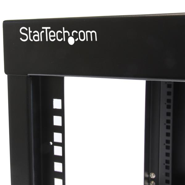 6U 55cm (22in) Depth Hinged Open Frame Wall Mount Server Rack