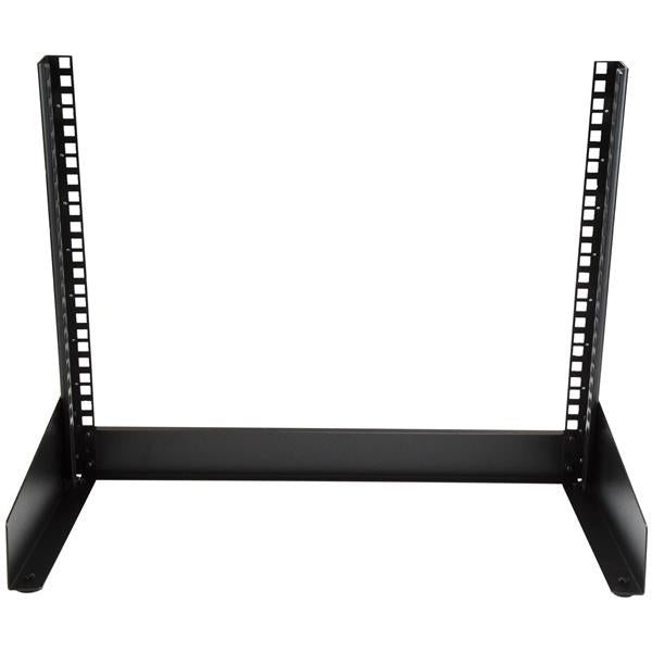 8U Desktop Rack - 2-Post Open Frame Rack