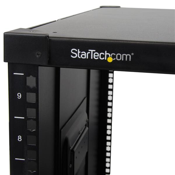 Portable Server Rack with Handles - 9U
