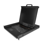 Rackmount KVM Console - 1U 17" LCD VGA KVM Drawer w/Cables USB