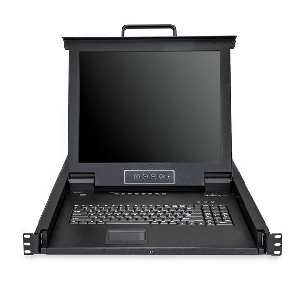 Rackmount KVM Console - 8 Ports with 17" LCD Monitor
