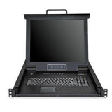 Rackmount KVM Console - 8 Ports with 17" LCD Monitor