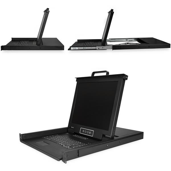 Rackmount KVM Console - 16 Ports with 17" LCD Monitor