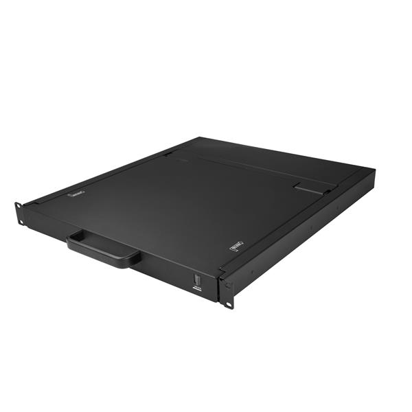 1U Single-Port KVM Console for Server Rack - 19 in.