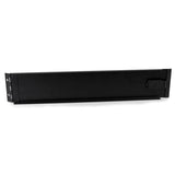 2U Hinged Solid Blank Rack Panel