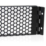 2U Hinged & Vented Blank Rack Panel