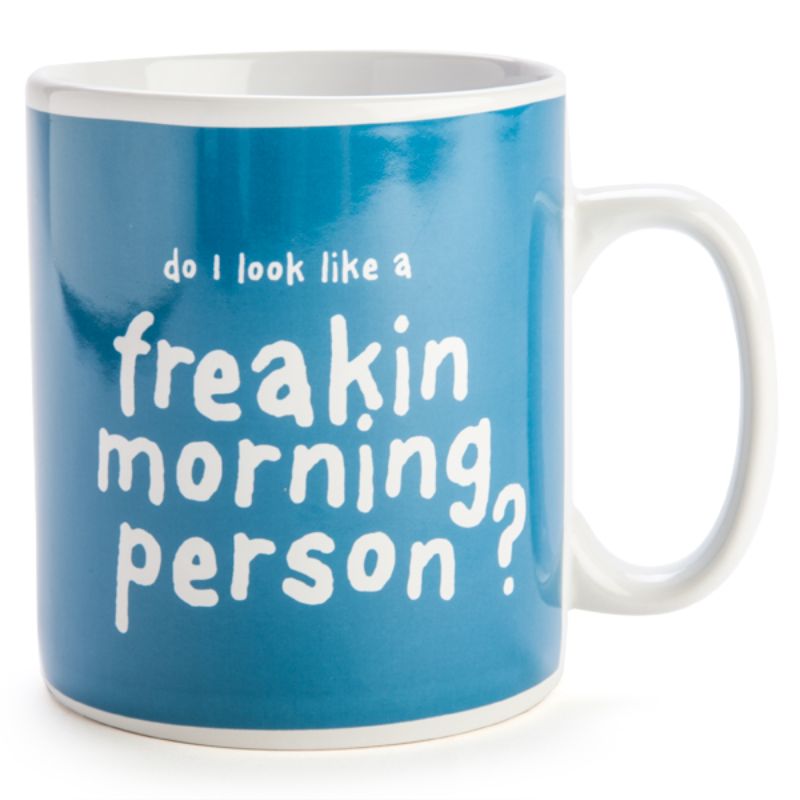 Giant Mug - Morning Person (12.5cm)