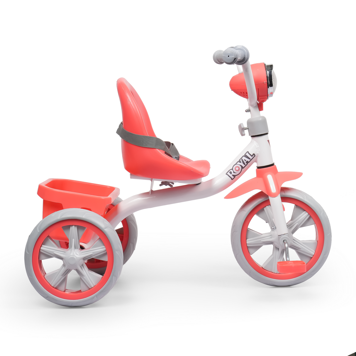 Kids Royel DX Trike With Light Music & Rear Basket FT-600 Pink