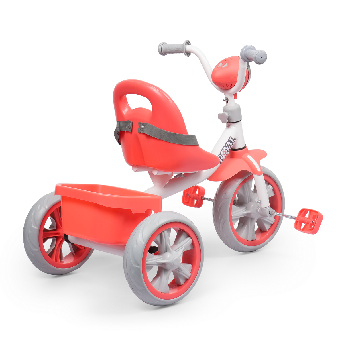 Kids Royel DX Trike With Light Music & Rear Basket FT-600 Pink