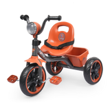 Kids Royel DX Trike With Light Music & Rear Basket FT-600 Brown
