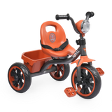 Kids Royel DX Trike With Light Music & Rear Basket FT-600 Brown