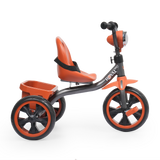 Kids Royel DX Trike With Light Music & Rear Basket FT-600 Brown