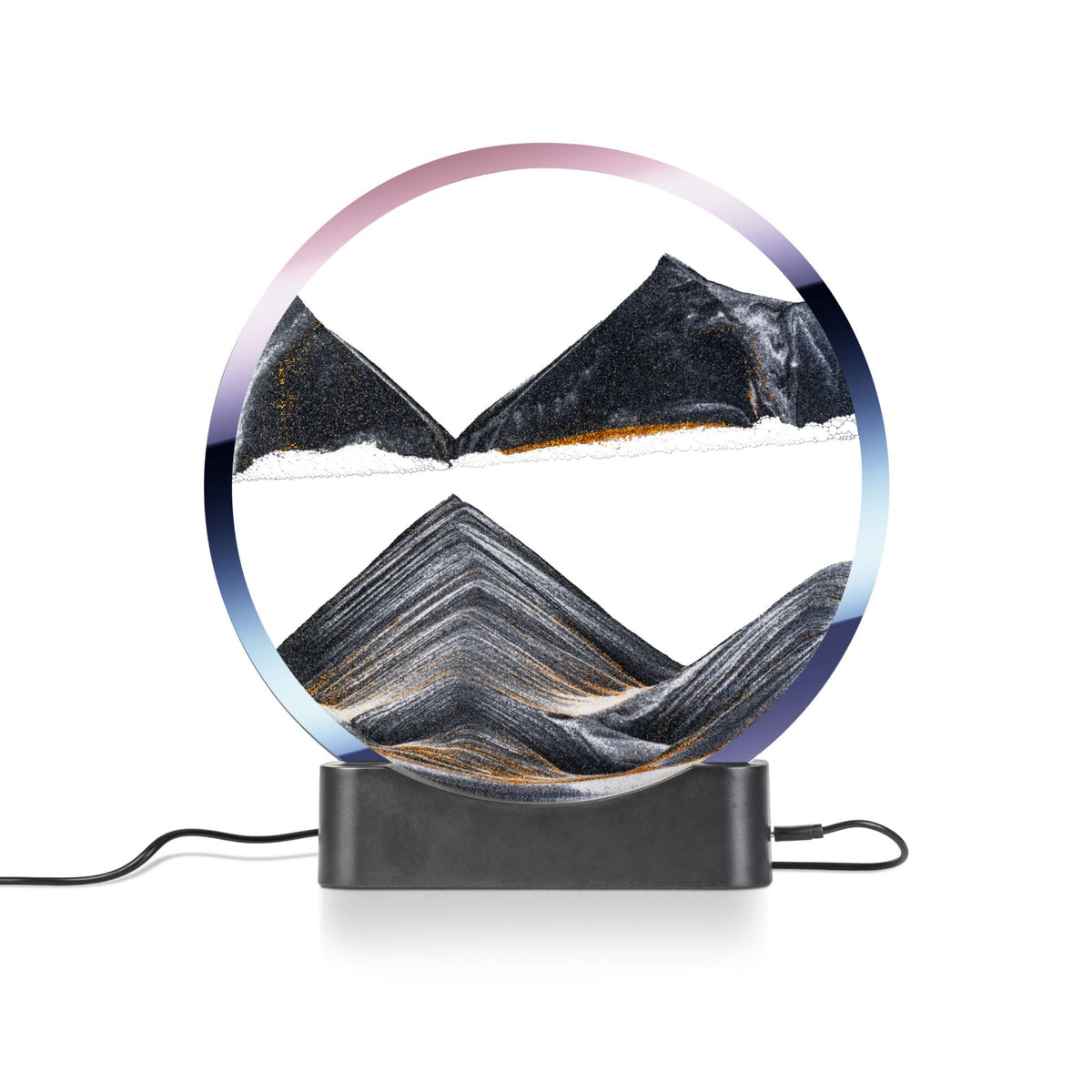 Large Black LED Sand Art Display