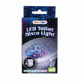 Color-changing LED toilet disco light with motion sensors for a vibrant bathroom experience, easy to install on any toilet.