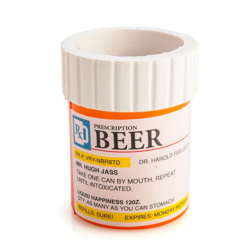 Beer Stubby Cooler - Prescription