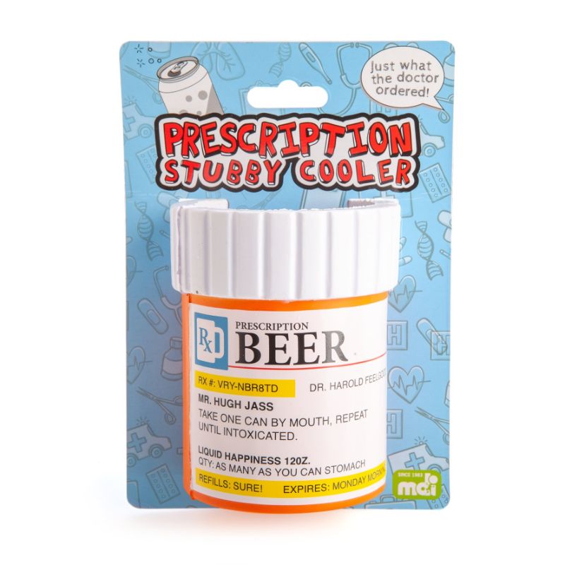 Beer Stubby Cooler - Prescription