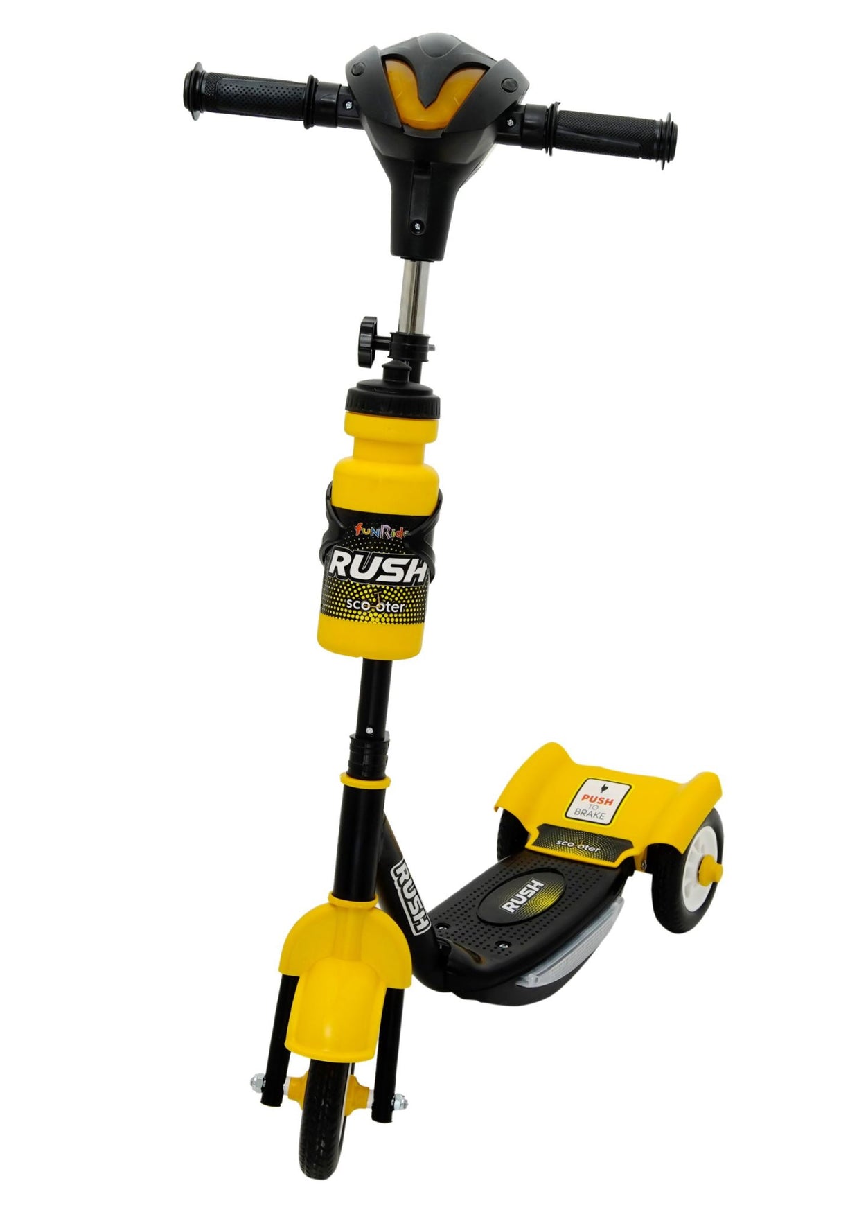 Kids Rush DX Foldable Musical Scooter FSC-130 Yellow