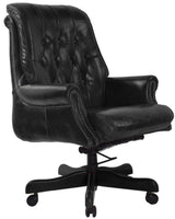 Bankers Chair - Belon Black (900mm)