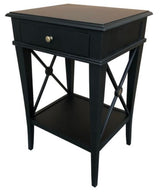 Villa Bedside Table (Black)