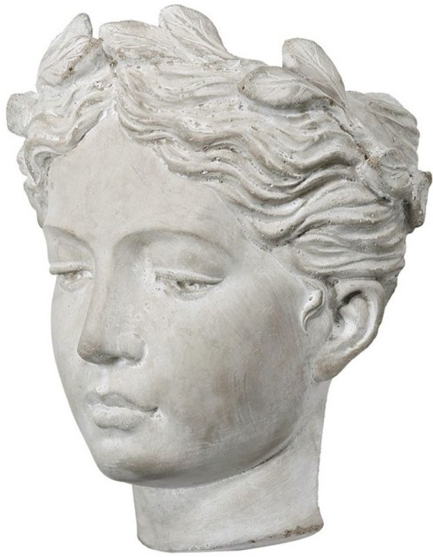 Visage Cement Wall Vase - Small