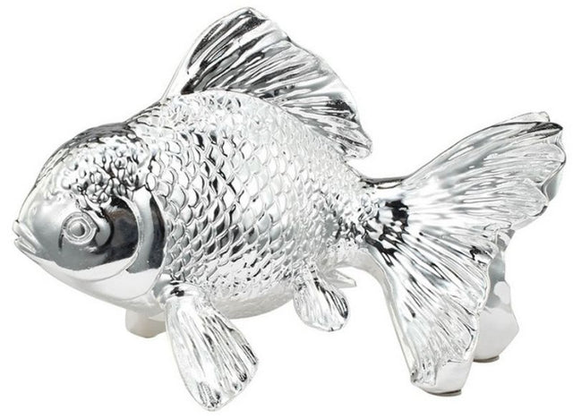 Stunning 25cm resin fish ornament, intricately detailed, perfect for enhancing home decor with aquatic elegance.