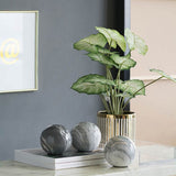 Grey Marbleised Balls Set of 3