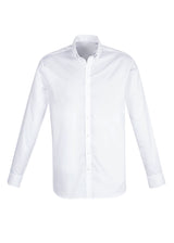 Camden Mens Long Sleeve Shirt - White
