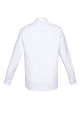 Camden Mens Long Sleeve Shirt - White