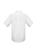 Base Mens Short Sleeve Shirt - White