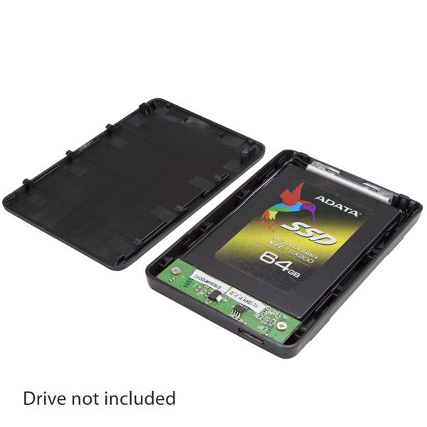 2.5in USB 3.0 External SATA Hard Drive Enclosure w/ UASP