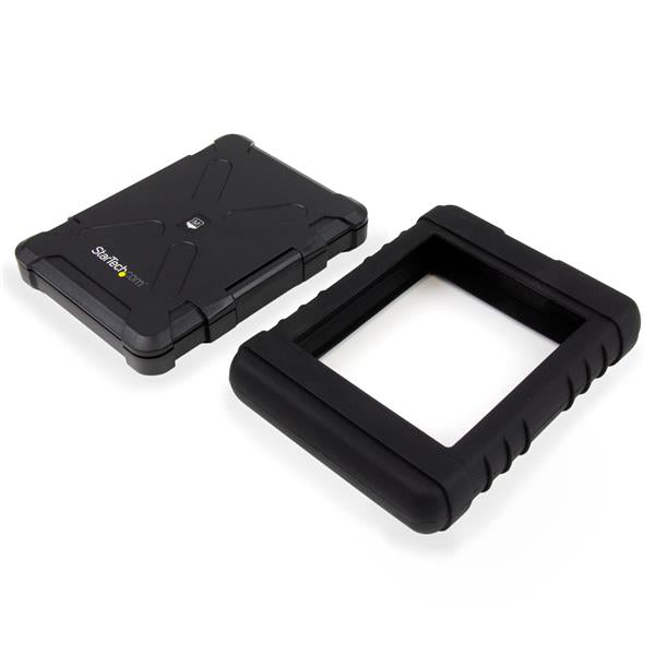 Rugged Hard Drive Enclosure - USB 3.0 to 2.5in SATA 6Gbps HDD or SSD - UASP