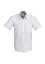 Ambassador Mens Short Sleeve Shirt - Silver Grey