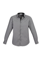 Edge Mens Long Sleeve Shirt - Black