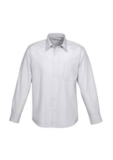 Ambassador Mens Long Sleeve Shirt - Silver Grey