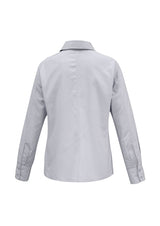 Ambassador Womens Long Sleeve Shirt - Silver Grey