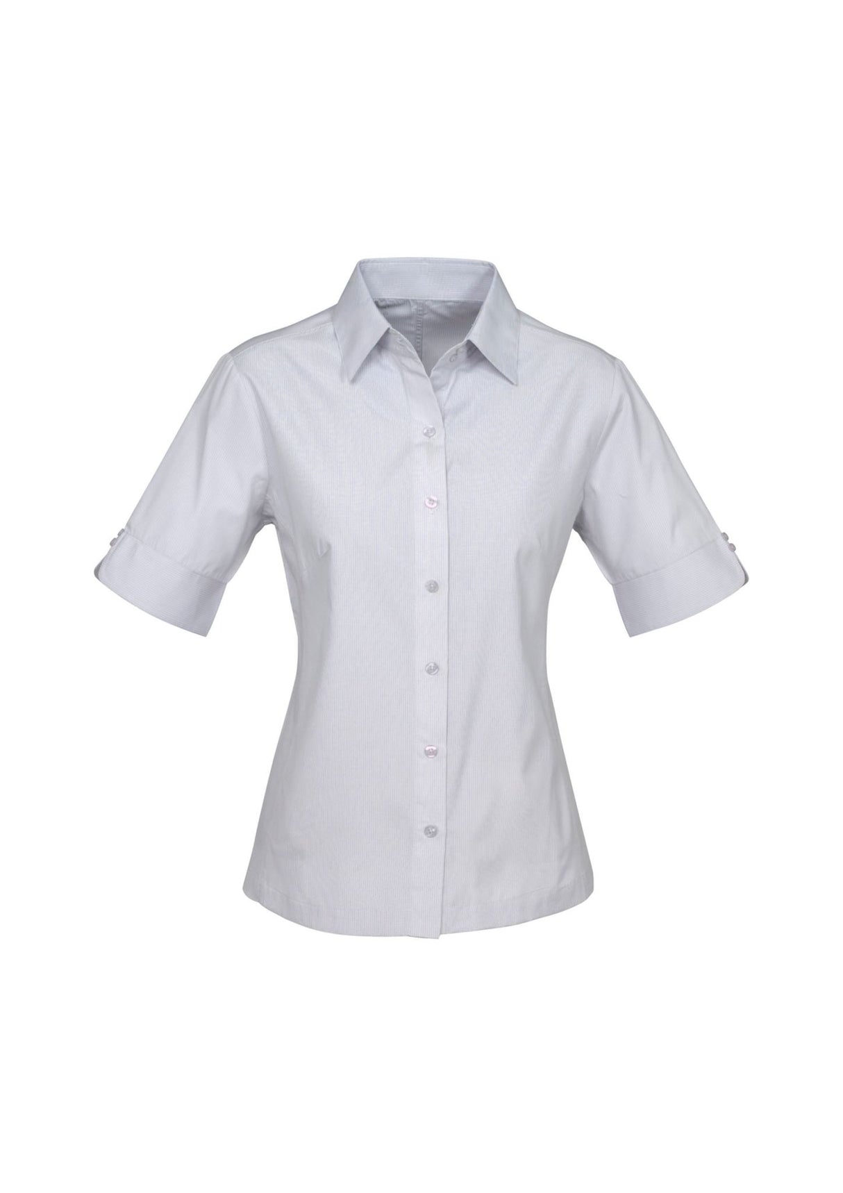 Ambassador Womens Short Sleeve - Silver Grey